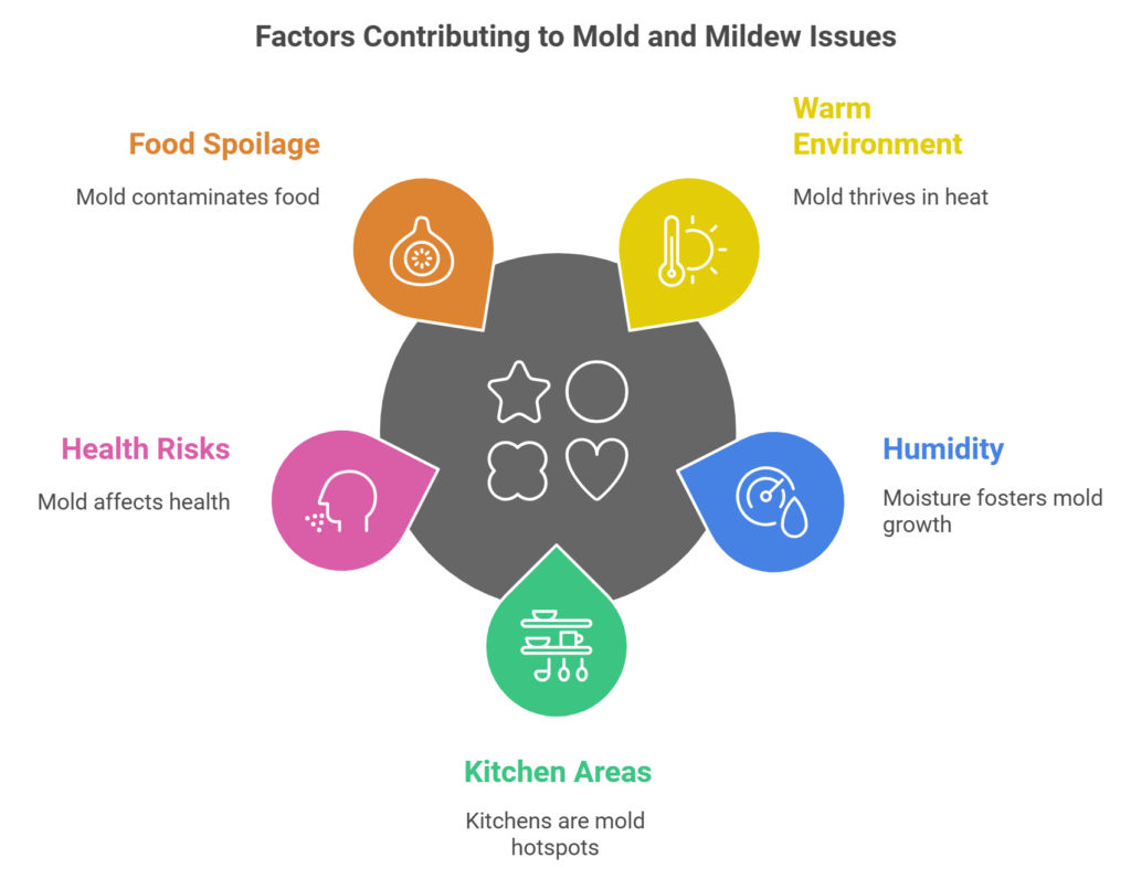 Factors Contributing to Mold and Mildew in the Kitchen