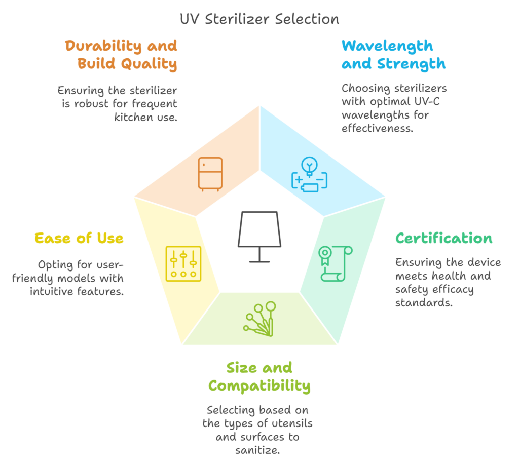 What to Look for in Certified UV Sterilizers for Kitchen Utensils