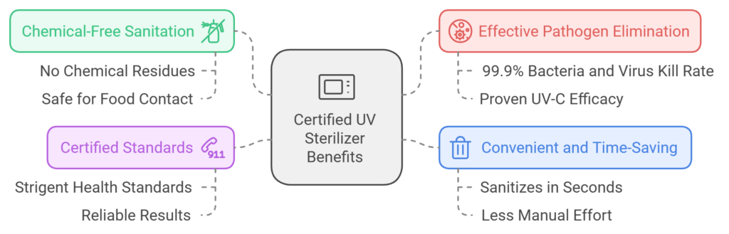 Why you need Certified UV Sterilizers for Kitchen?